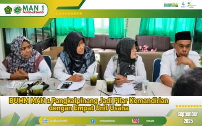 BUMM MAN 1 Pangkalpinang Jadi Pilar Kemandirian dengan Empat Unit Usaha