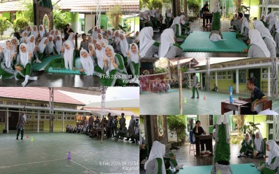 Kelas XII MAN 1 Pangkalpinang Ikuti Ujian Praktik PJOK, Uji Ketahanan dan Keterampilan Siswa
