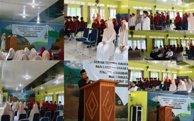 Pelantikan Rohis dan Pelatihan Kepemimpinan Dasar MAN 1 Pangkalpinang Masa Khidmat 2026/2027 Berlangsung Khidmat