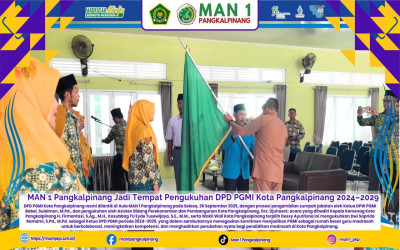 MAN 1 Pangkalpinang Jadi Tempat Pengukuhan DPD PGMI Kota Pangkalpinang 2024–2029