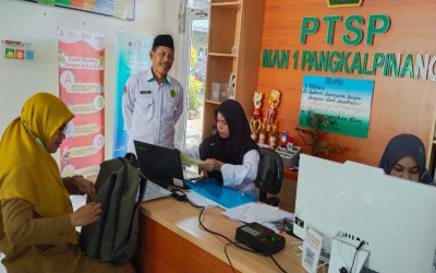 MAN 1 Pangkalpinang Laksanakan Verifikasi Berkas PMBM 2026/2027 Secara Tertib dan Terukur